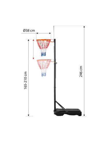 БАСКЕТБОЛЕН ОБЪЧ NILS