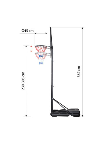 БАСКЕТБОЛЕН ОБЪЧ NILS