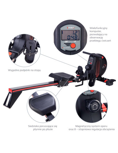 МАГНИТЕН ГРЕБЕН ТРЕНАЖ HMS