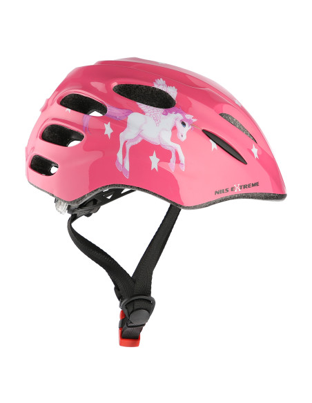 LED РОЗОВ РАЗМЕР XXS (48-54 см) КАСКА NILS EXTREME
