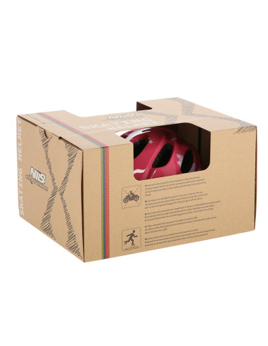 LED РОЗОВ РАЗМЕР XXS (48-54 см) КАСКА NILS EXTREME