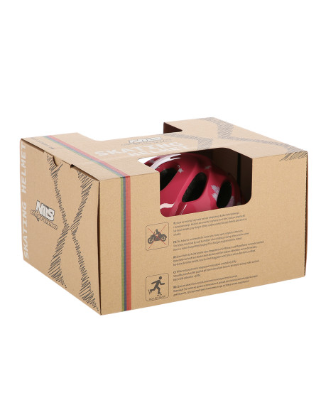 LED РОЗОВ РАЗМЕР XXS (48-54 см) КАСКА NILS EXTREME