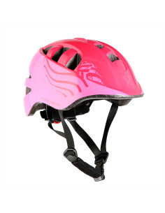 РОЗОВ РАЗМЕР S (51-57 СМ) ДЕТСКА КАСКА NILS EXTEREME