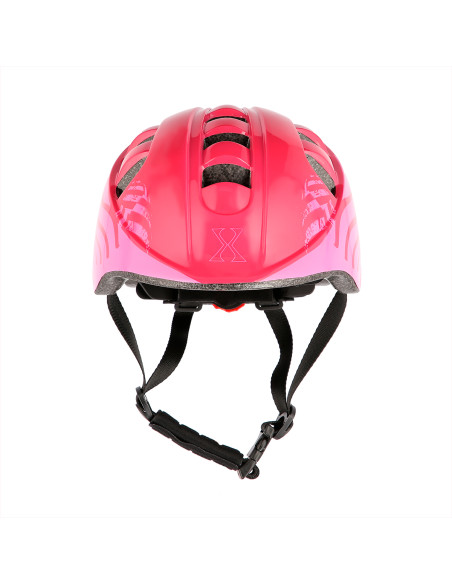 РОЗОВ РАЗМЕР S (51-57 СМ) ДЕТСКА КАСКА NILS EXTEREME
