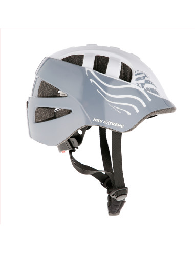 СИВ РАЗМЕР XS (48-55CM) ДЕТСКА КАСКА NILS EXTEREME