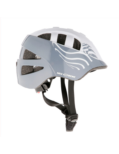 СИВ РАЗМЕР XS (48-55CM) ДЕТСКА КАСКА NILS EXTEREME