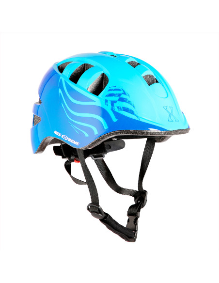 СИН РАЗМЕР XS (48-55CM) ДЕТСКА КАСКА NILS EXTREME