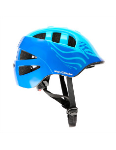 СИН РАЗМЕР XS (48-55CM) ДЕТСКА КАСКА NILS EXTREME 2