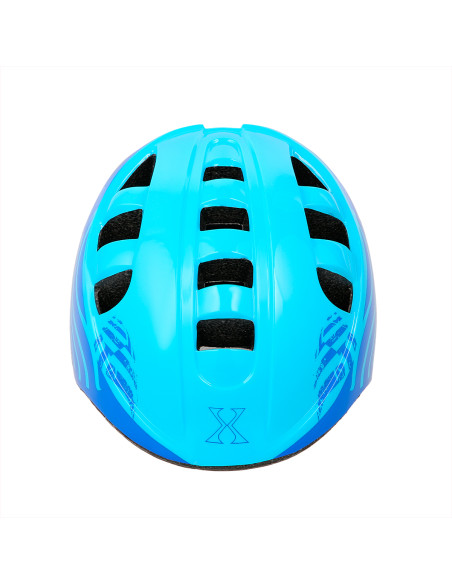 СИН РАЗМЕР XS (48-55CM) ДЕТСКА КАСКА NILS EXTREME