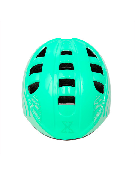 ЗЕЛЕН РАЗМЕР XS (48-55 СМ) ДЕТСКА КАСКА NILS EXTEREME