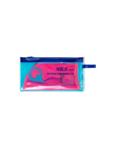 СИЛИКОНОВА ПЛУВНА ШАПКА SOLID PK01 PINK NILS AQUA 2