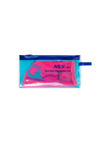 СИЛИКОНОВА ПЛУВНА ШАПКА SOLID PK01 PINK NILS AQUA