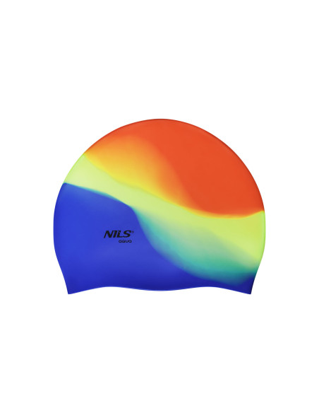 МНОГОЦВЕТНА М04 СИЛИКОНОВА ПЛУВНА ШАПКА NILS AQUA