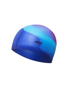 МНОГОЦВЕТНА ШАПКА ЗА ПЛУВНА СИЛИКОНОВА M12 NILS AQUA