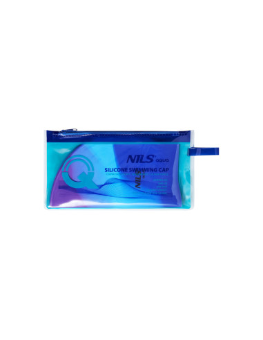 МНОГОЦВЕТНА ШАПКА ЗА ПЛУВНА СИЛИКОНОВА M12 NILS AQUA