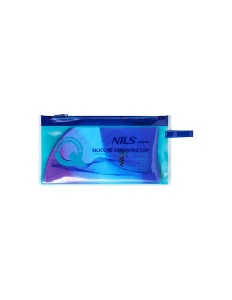 МНОГОЦВЕТНА ШАПКА ЗА ПЛУВНА СИЛИКОНОВА M12 NILS AQUA