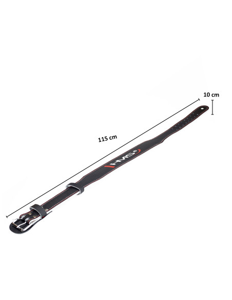 ЧЕРЕН КОЛАН ЗА ВДИГАНЕ НА ТЕЖЕСТИ РАЗМЕР XL HMS