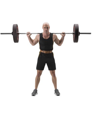 КАФЯВ РАЗМЕР M КОЛАН ЗА ВДИГАНЕ НА ТЕЖЕСТИ HMS