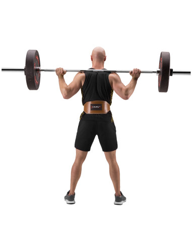 КАФЯВ РАЗМЕР L КОЛАН ЗА ВДИГАНЕ НА ТЕЖЕСТИ HMS