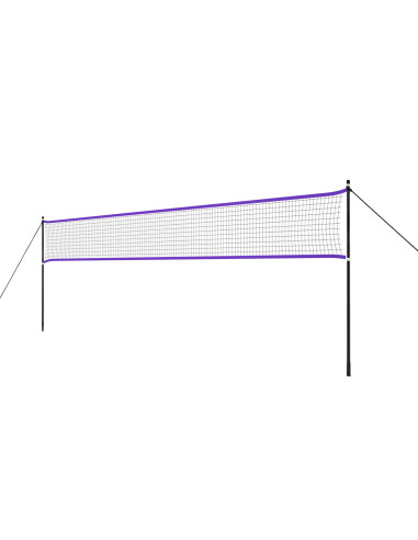 МРЕЖА ЗА БАДМИНТОН 600х60см + ПРЕДПАЗНО ПОКРИВАЛО NILS
