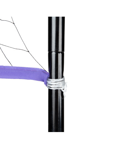 МРЕЖА ЗА БАДМИНТОН 600х60см + ПРЕДПАЗНО ПОКРИВАЛО NILS