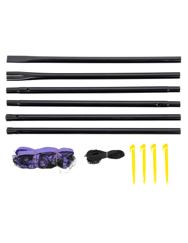 МРЕЖА ЗА БАДМИНТОН 600х60см + ПРЕДПАЗНО ПОКРИВАЛО NILS