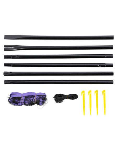 МРЕЖА ЗА БАДМИНТОН 600х60см + ПРЕДПАЗНО ПОКРИВАЛО NILS