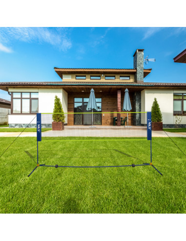 МРЕЖА ЗА БАДМИНТОН 305 СМ ПРЕДПАЗНО ПОКРИВАЛО NILS