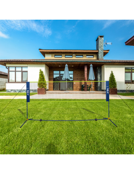 МРЕЖА ЗА БАДМИНТОН 305 СМ ПРЕДПАЗНО ПОКРИВАЛО NILS