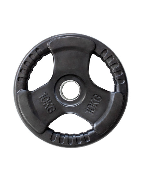 ОЛИМПИЙСКА ПЛОЧКА С ГУМЕНО ПОКРИТИЕ 10 КГ HMS