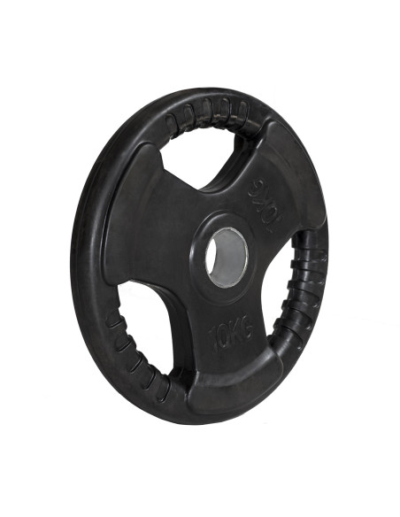 ОЛИМПИЙСКА ПЛОЧКА С ГУМЕНО ПОКРИТИЕ 10 КГ HMS