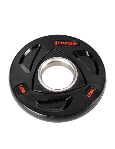 ОЛИМПИЙСКА ПЛОЧКА С ГУМЕНО ПОКРИТИЕ 1,25 КГ HMS