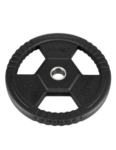 ЧЕРНА ОЛИМПИЙСКА ПЛОЧКА С ГУМЕНО ПОКРИТИЕ 20 КГ HMS 2