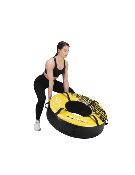 ТРЕНИРОВЪЧНА ГУМА 40KG HMS PREMIUM