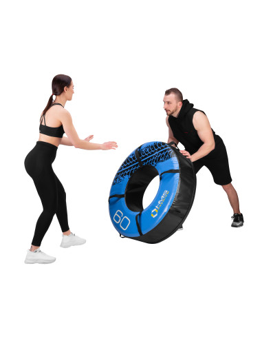 ТРЕНИРОВЪЧНА ГУМА 60KG HMS PREMIUM