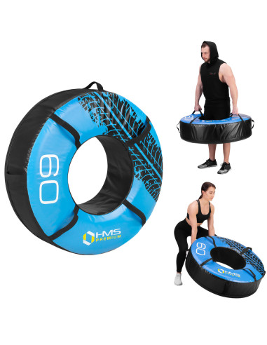 ТРЕНИРОВЪЧНА ГУМА 60KG HMS PREMIUM