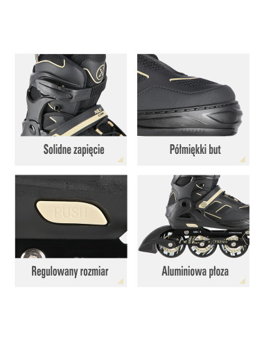 A ЧЕРНО-БЕЖОВ РАЗМЕР S (31-34) КЪНКИ NILS EXTREME