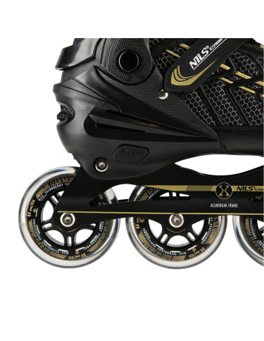 ЧЕРНО-ЗЛАТИСТИ РАЗМЕР L (39-42) КЪНКИ NILS EXTREME