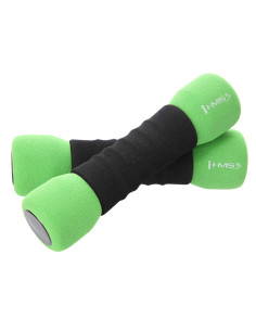ЗЕЛЕНИ МЕКИ ДЪМБЕЛИ 2 х 1,5 КГ HMS 2