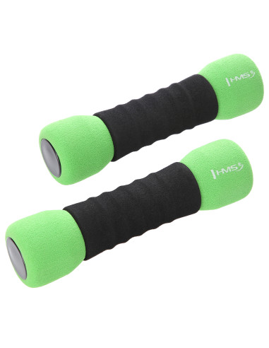 ЗЕЛЕНИ МЕКИ ДЪМБЕЛИ 2 х 1,5 КГ HMS