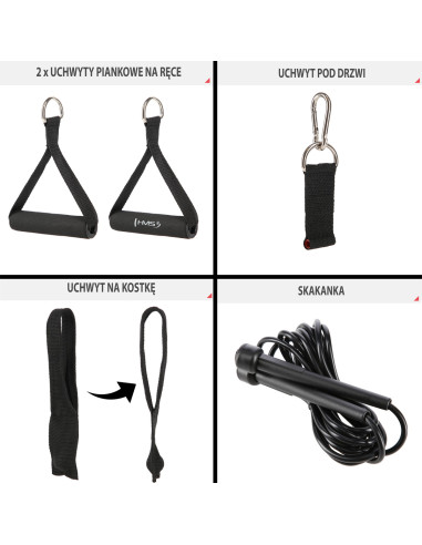 HMS КОМПЛЕКТ ЗА СИЛОВИ ТРЕНИРОВКИ