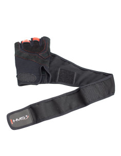 ЧЕРНИ/ЧЕРВЕНИ РЪКАВИЦИ ЗА ТРЕНИРОВКИ РАЗМЕР M HMS 2