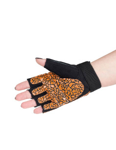 ОРАНЖЕВИ/СИВИ РЪКАВИЦИ ЗА ТРЕНИРОВКА РАЗМЕР M HMS