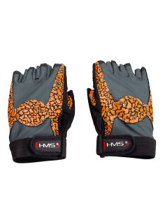 ОРАНЖЕВИ/СИВИ РЪКАВИЦИ ЗА ТРЕНИРОВКА РАЗМЕР M HMS 2