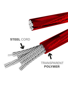 ЧЕРНО/ЧЕРВЕНО ВЪЖЕ ЗА БЪРЗО ПРЕСКАЧАНЕ HMS PREMIUM
