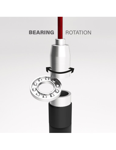 ЧЕРНО/ЧЕРВЕНО ВЪЖЕ ЗА БЪРЗО ПРЕСКАЧАНЕ HMS PREMIUM