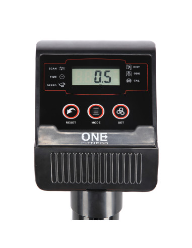 ЧЕРНО-ОРАНЖЕВ МЕХАНИЧЕН ВЕЛОРОЖОР ONE FITNESS