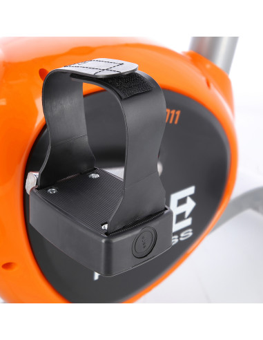 СРЕБРИСТО-ОРАНЖЕВ МЕХАНИЧЕН ВЕЛОРОЖОР ONE FITNESS