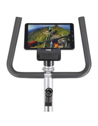 СРЕБРИСТО-ОРАНЖЕВ МЕХАНИЧЕН ВЕЛОРОЖОР ONE FITNESS