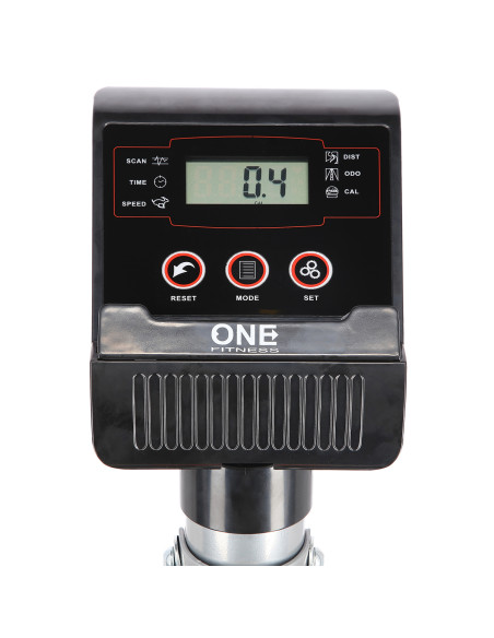 СРЕБРИСТО-ОРАНЖЕВ МЕХАНИЧЕН ВЕЛОРОЖОР ONE FITNESS